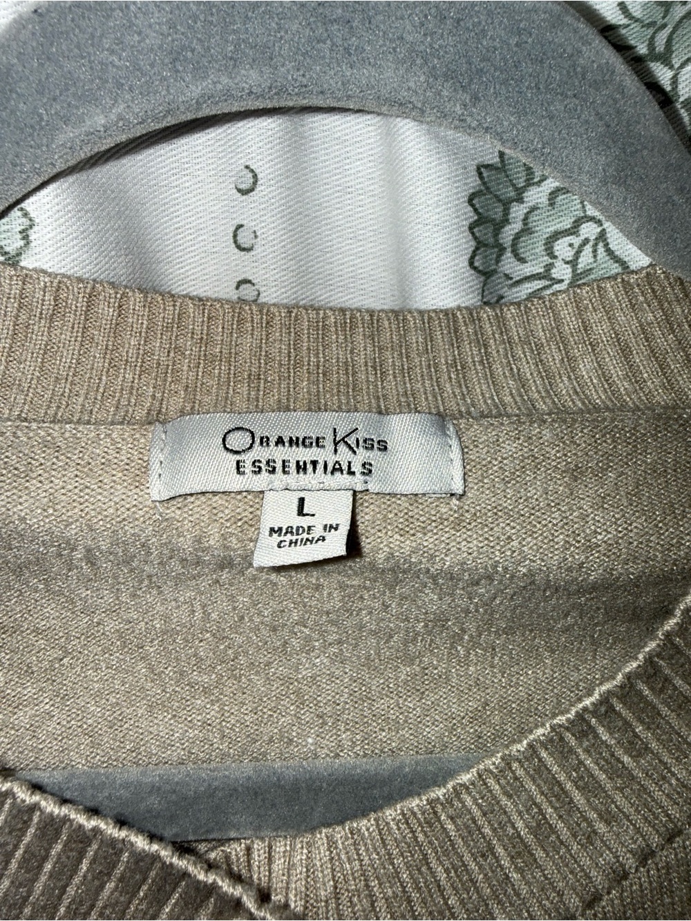 Essentials Tan Button-Front Cardigan - Picture 3 of 5